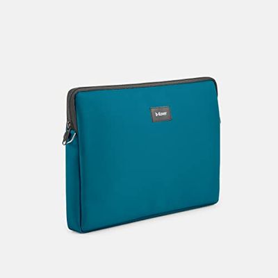 b-Kover Premium laptop-beschermhoes voor 13 inch, veganistisch leer, waterdicht, schokbestendig, handgemaakt, compatibel (turquoise)