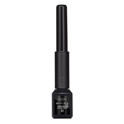 L'Oréal Paris Infallible Grip 24H Vinyl Liquid Liner Black Eyeliner liquide avec applicateur souple et flexible Noir