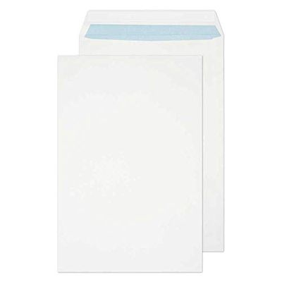 Blake Everyday 381 x 254 mm 120 Gsm Ficka Peel And Seal 22286 Vit, Förpackning Med 500