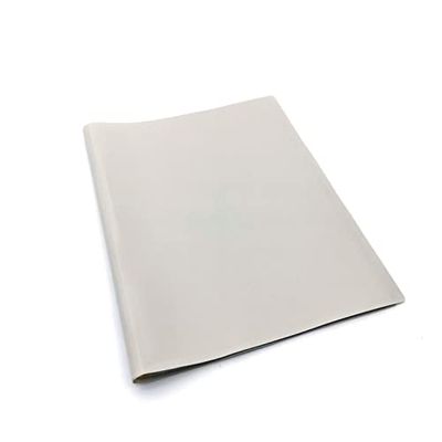 Portalistino Morbido da 30 Buste, Formato A4, Colore Grigio