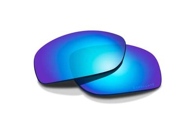 Wiley X Męskie okulary przeciwsłoneczne Alfa Captivate, niebieskie, lustrzane/szare, jeden rozmiar