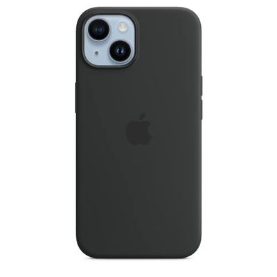 Apple iPhone 14 Silicone Case with MagSafe - Midnight ​​​​​​​