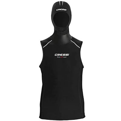 Cressi Base Layer Hood Vest Man 2.5-5mm