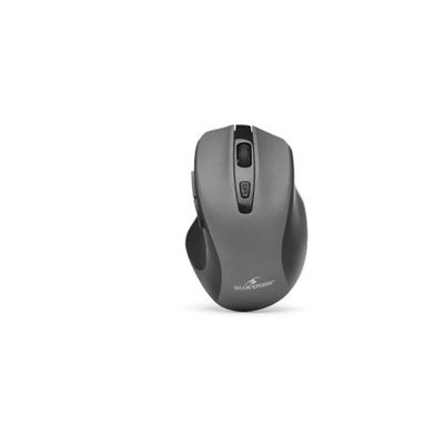 Bluestork M-WL-OFF75 - Wireless Mouse Dual Connection: Bluetooth & USB 2.4 GHz - Wireless Rechargeable, Ambidextrous, Ergonomic - Silent for PC/Mac - New (Grey)