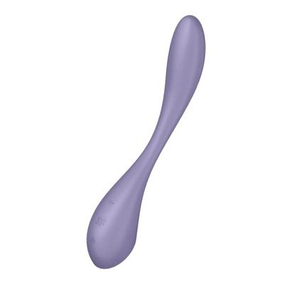 Satisfyer 'G-Spot Flex 5 Connect App', 23 cm, met app, g-spot-vibrator, flexibel, 2 motoren, kleur:Lila