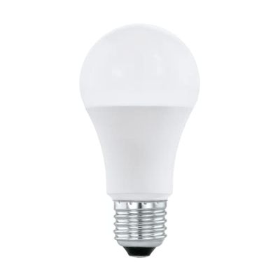 EGLO Led E27, lampadina, lampada Led, 13 watt (equivalente a 100 watt), 1521 lumen, E27 Led, 3000 Kelvin, lampadina Led, lampadina A60, Ø 6 cm