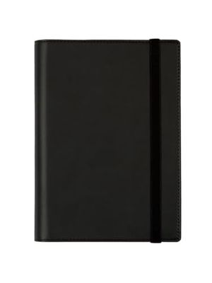 Finocam - Agenda con Bloc de Notas DuoBand 2025 Semana Vista Horizontal Enero 2025 - Diciembre 2025 (12 meses) Negro Catalán