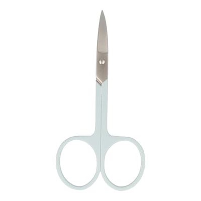 PARSA Beauty LOV.U Nail Scissors Curved Mint - Precise Nail Scissors for Fingernails, Sharp Blades for Clean Cutting without Chips, Ergonomic Nail Scissors, Nail Care Tool for Home