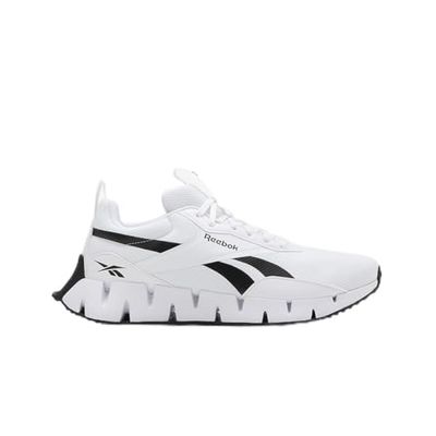 Reebok Unisex Zig Dynamica Str Sneaker, Ftwwht Ftwwht svart, 44 EU