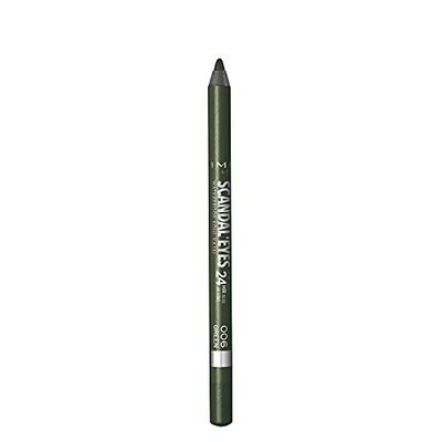 Rimmel Scandaleyes lápis resistente à água porta-bagagens, verde, 1,3 g