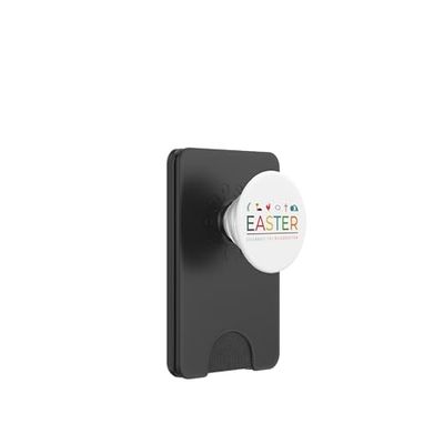 Celebrare la risurrezione di Gesù Pasqua cristiana PopSockets PopWallet per MagSafe