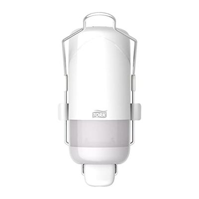 Tork Distributeur pour savon liquide avec levier coude blanc S1, rechargement facile, gamme Elevation, 560101 (x8)