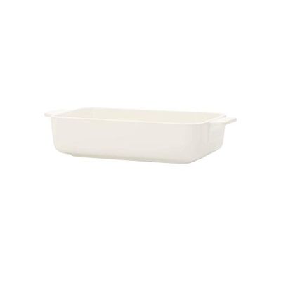 Villeroy & Boch Clever Cooking Fonte para forno retangular, porcelana, bege, 24 x 14 x 5 cm