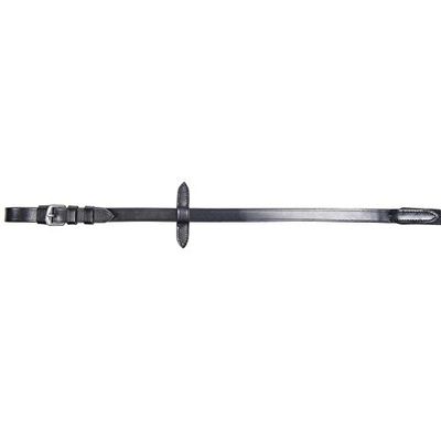 HKM Lea teugel van riem, bruin, warmbloed, maat
