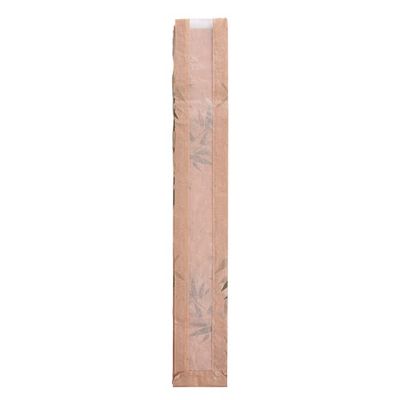 García de Pou Lot de 250 sacs à pain avec fenêtre Eco 'Feel Green' 32 G/M2 9+4 x 60 cm Naturel Kraft