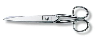 Victorinox Tesoura doméstica profissional "France", folha extra afiada, 18 cm, aço inoxidável, cinzento