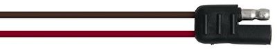ANCOR 8" Male Trailer Assembly 2-Wire 16AWG (1MM²) Brown,Red, DAN-022 Other, Multicolor, One Size