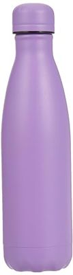  Chilly's Chilly Drinkfles van roestvrij staal, pastelpaars, 500 ml, glad, paars, 500 ml (XBT-B500PAAPL)