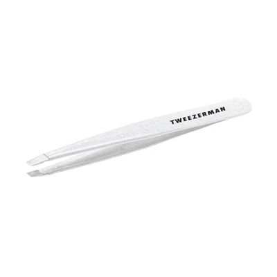 Tweezerman Exclusive Moon Dust Slant Tweezer - Hair Removal Tweezers, Stainless Steel