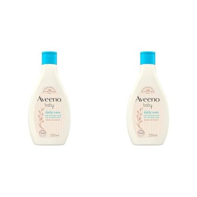 Aveeno Baby Daily Care Hair and Body Wash 250 ml (Pack of 2)
