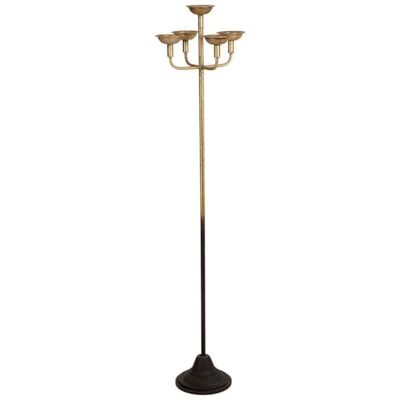 Candelabra De Pie De Metal