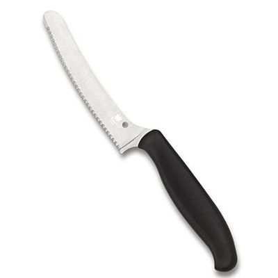 Spyderco - Z-Cut punta roma - Mango: Polipropileno negro Acero: CTS BD1N - Filo: Liso