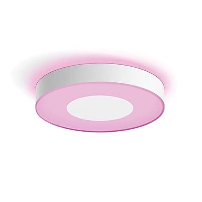 Philips Hue Infuse stor vit: takplafond, Philips Hue White and Color Ambiance, 52.5W, 2200-6500 kelvin, 16 miljoner färger, Zigbee & BT, röststyrning via Amazon Alexa, Google Home, Siri