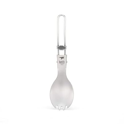 Keith Spork Plegable en Titanio Ti5301