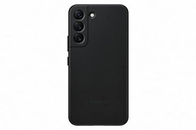 Samsung Official S22 Leather Cover Black