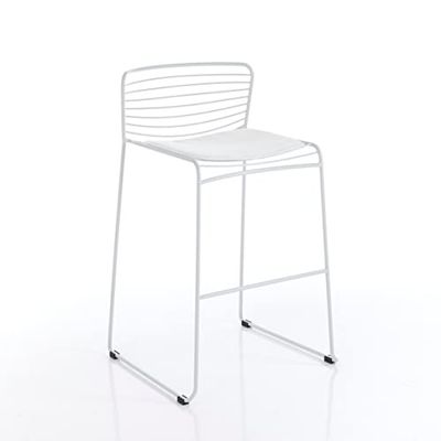 Wink Design Max White 2-delige set barkrukken voor binnen en buiten