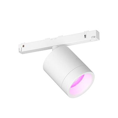 Philips Hue White and Color Ambiance, Perifo, Faretto Cilindrico Smart, 5.3 W, Bianco
