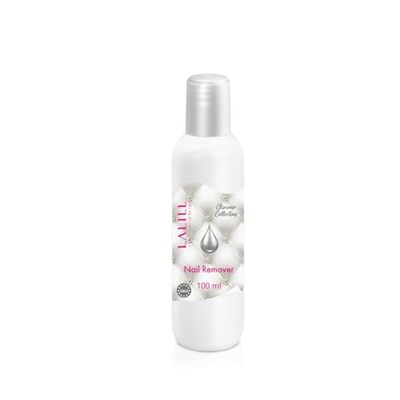 LALILL Removedor de esmalte de uñas 100 ml - Quitaesmalte sin acetona - Nail Polish Remover - Remoción rápida y fácil de esmalte - Sin acetona - Ideal para uñas sensibles