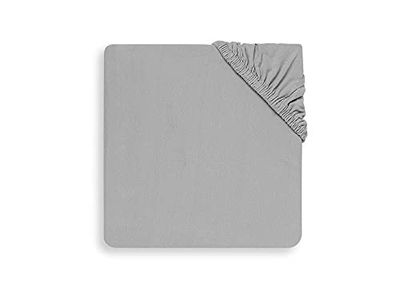Jollein Hoeslaken Jersey Little Lemonade 70x140/75x150cm - Soft Grey