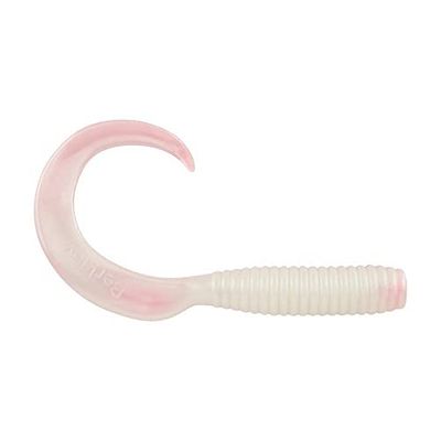 Berkley Gulp! Grub Fishing Soft Bait Pink Shine, 5 Pulgadas