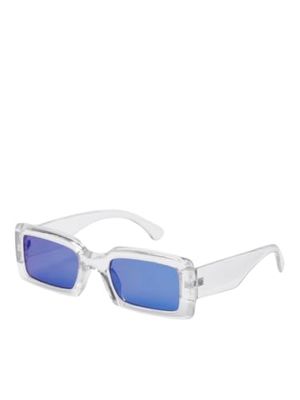 Jack & Jones JACMARTIN Zonnebril voor heren, LN zonnebril, wit, één maat, wit, One Size