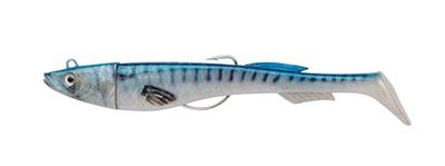 Berkley PowerBait® Power® Sardine; Leurre Souple en Plastique sans Herbe pour Les pêcheurs en Eau salée, pêche en Bateau et sur Le Rivage avec Action Clignotante, 12cm, Kaki
