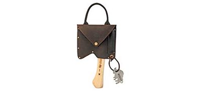 Set di asce da trekking Bison 1879 - con attrezzatura utile (acciaio da fuoco + pietra per affilare DUO) per viaggiare