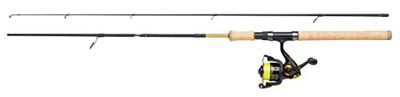 Abu Garcia Cardinal® PRO Spinning Combo, Fishing Rod and Reel Combo, Spinning Combos, Spin Casting Lure Setup for Predator Fishing,Pike/Perch/Zander, Unisex, Black/Gold, 2.44m | 10-45g