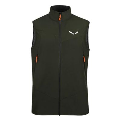 SALEWA Sella Dst M Vest Gilet, Verde, M Uomo