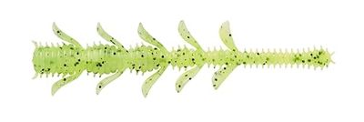Savage Gear Craft Crawler - Appât imitant pour la Perche, l'achigan et la Truite - Actif aux UV, parfumé et salé - Leurre Polyvalent pour Les pêcheurs d'eau Douce et d'eau de mer Chartreuse 10 cm