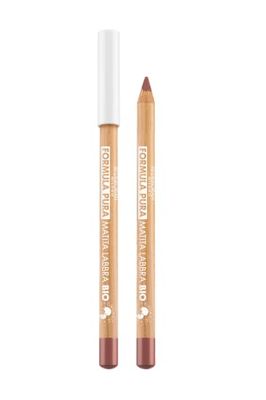 Deborah Milano Organic Formula Pura Lipstick, Colour: Brick No. 03, Hypoallergenic for Sensitive Lips with 100% Natural Ingredients