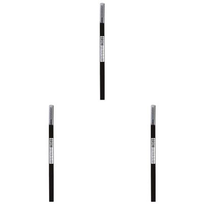 Maybelline New York Express Brow, Matita Sopracciglia Ultra Slim, Per Sopracciglia Precise e definite, Deep Brown (05), (Confezione da 3)