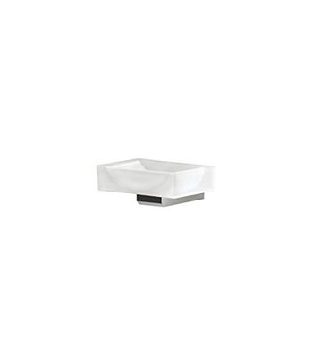 Koh-I-Noor 7001KK Porta Sapone Serie Quattro, Cristallo/Acidato