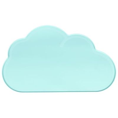 Lurch Little - Set de Table pour Enfant - Motif Nuage - sans BPA - Passe au Lave-Vaisselle - Antidérapant
