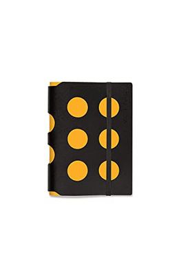 Vacavaliente Recycled Leather Notebook - Yellow