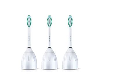 Philips Sonicare Testine di ricambio serie E, HX7023/30, confezione da 3