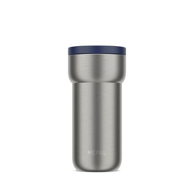 Mepal Tazza Ermetica Ellipse, 4 Ore di Calore e 8 Ore di Freschezza, Tazze Termica Portatile, Per Tè e Caffè da Portare con Sé- Si Adatta a Tutti i Portabicchieri, 375 ml, Vivid blue