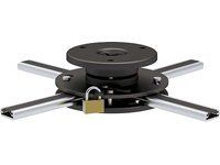 Halterungsprofi Plafondhouder voor beamer, max. 20 kg met slot super plat van PH11S