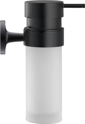 Duravit Starck T Dispenser di Sapone, Nero Opaco, Taglia Unica