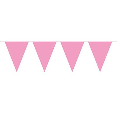 Folat - Girlanda Bunting Plain Baby Pink - 10 m